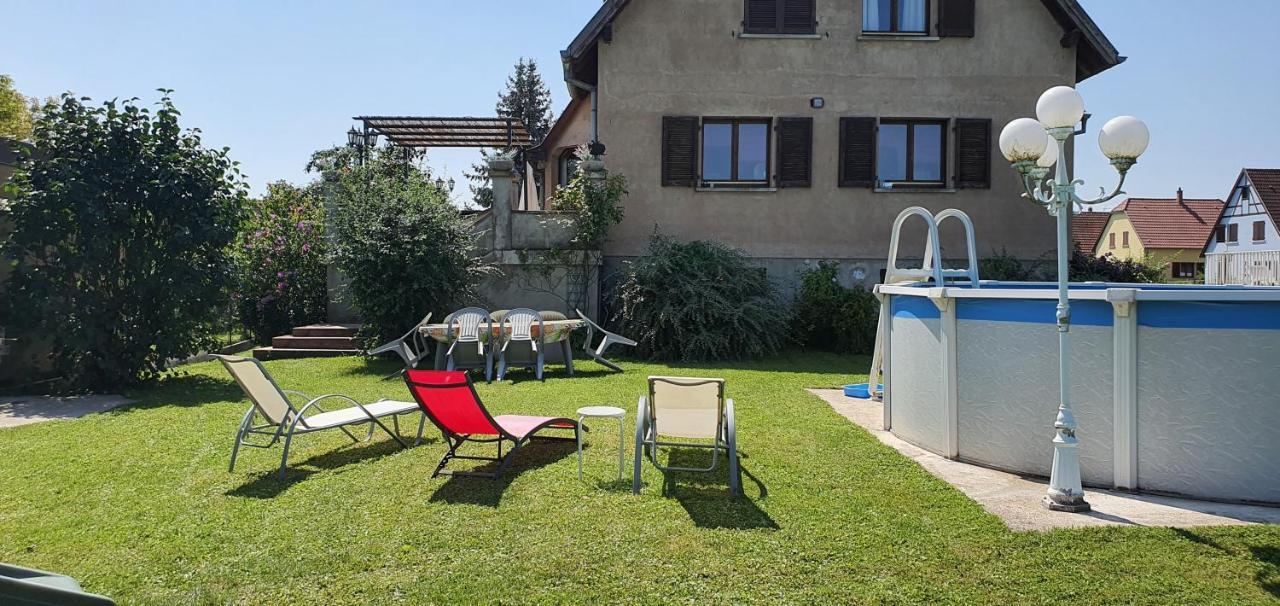 Maison De Vacances Avec Piscine, Proche Strasbourg Et Europa Park Sand Exterior photo